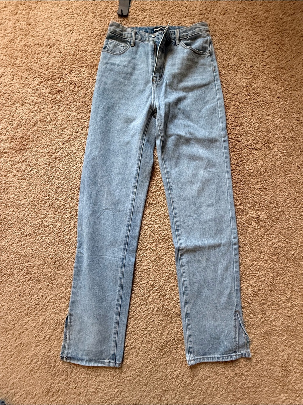 Classic Light Wash Flare Jeans for Women